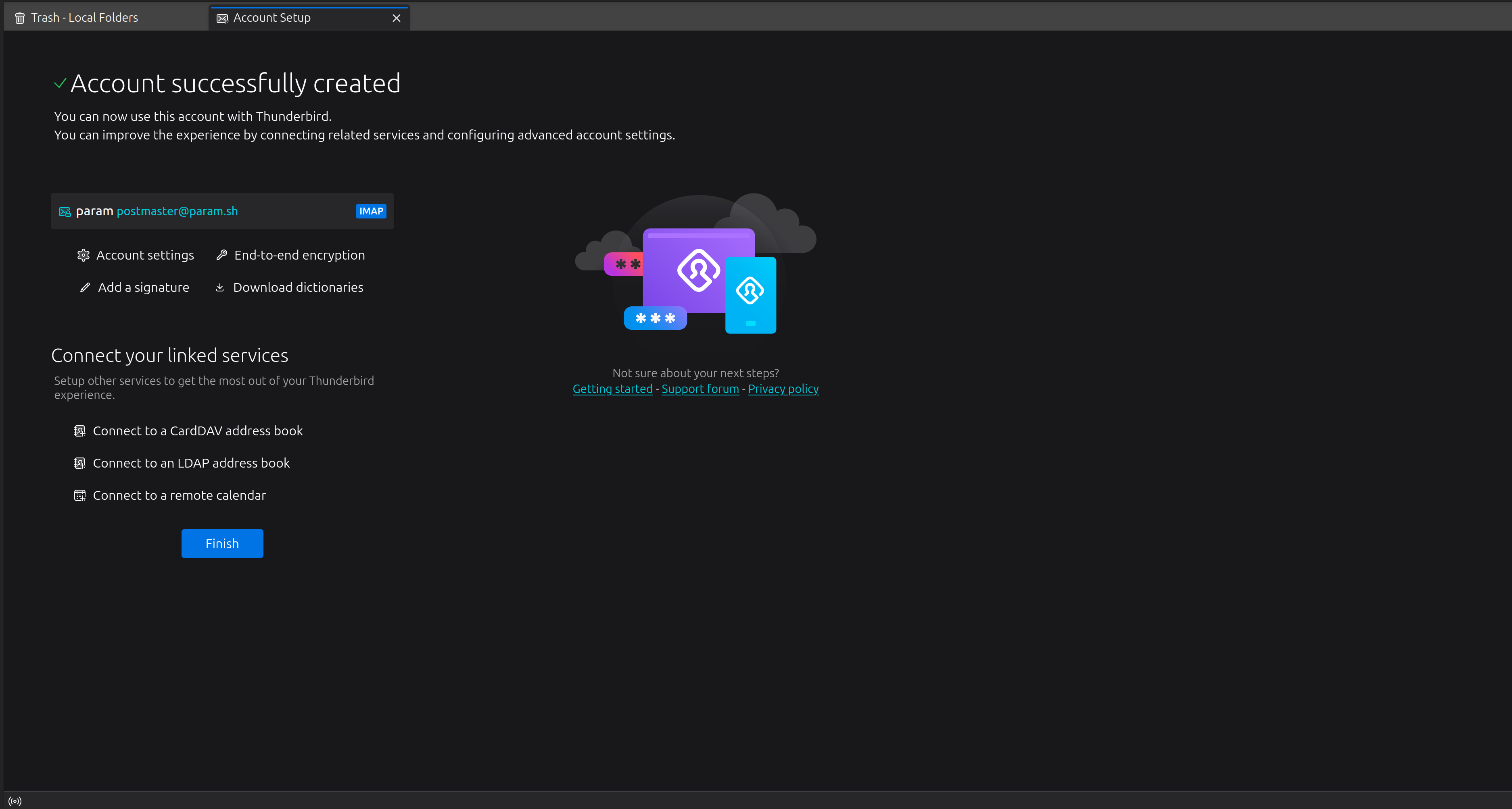 Account Connected Successfully